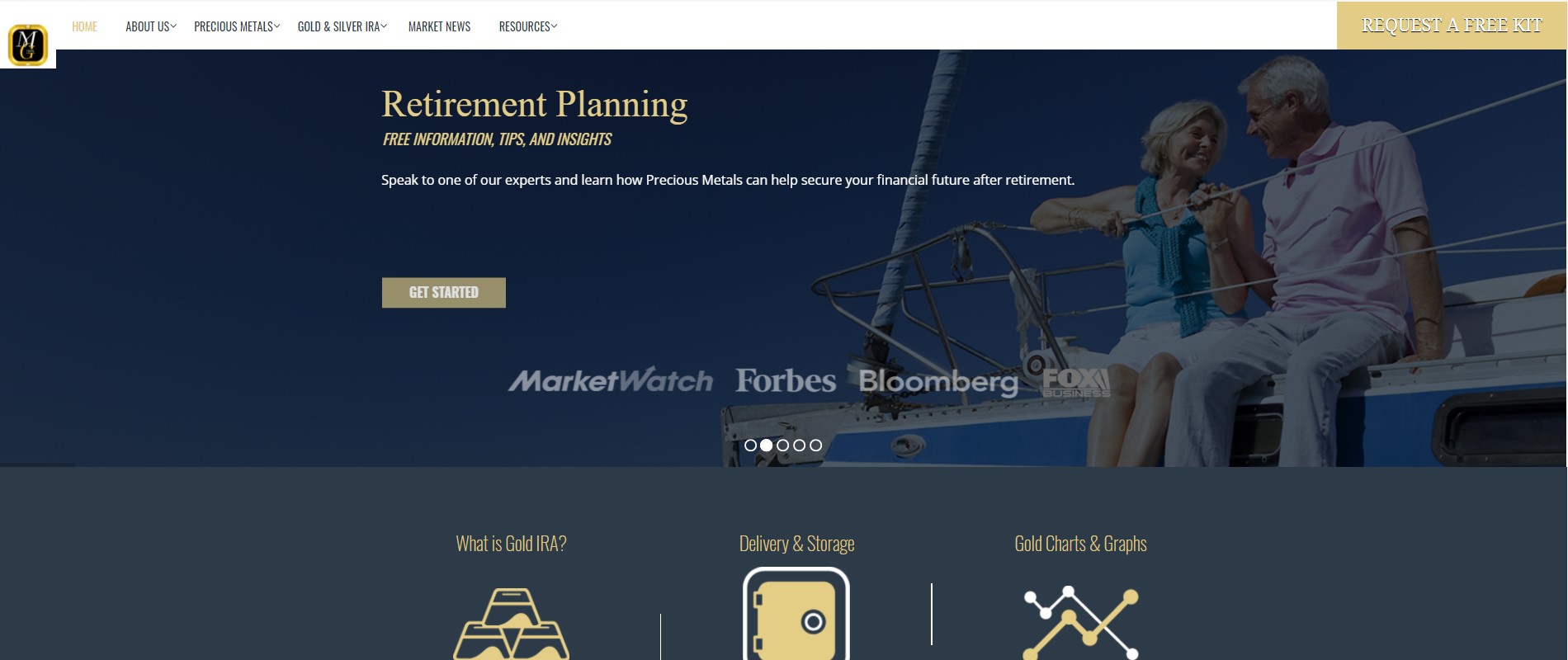 Monetary Gold website